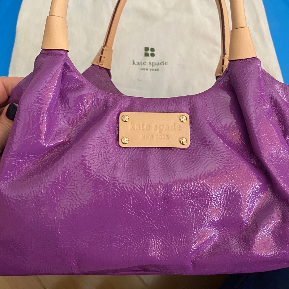 Small Purple Kate Spade handbag